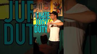 Jury duty is the real crime standupcomedy juryduty [upl. by Eiltan]