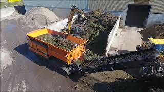 Pronar MRW 21010 Shredding Green waste [upl. by Rafter977]