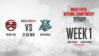 LIVE MCNC SQUAD WEEK 1  DAY 2  MATCH 7  DREAMS VS WHITE WOLVES [upl. by Frost442]