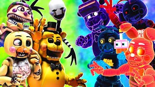 SFM FNaF Hoaxes vs Arcade Mayhem [upl. by Neruat]