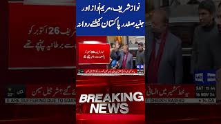 Breaking Nawaz Sharif  Maryam Nawaz  Junaid Safdar shortsfeed viralvideo shorts [upl. by Scheld]