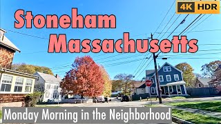 Stoneham Massachusetts Monday Morning in the Neighborhood [upl. by Ennairak]