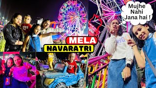 LearnWithPari and LearnWithPriyanshi Enjoying All Rides Challenge in Mela Amusement Park Challenge [upl. by Antsirhc633]