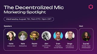 The Decentralized Mic  Marketing Spotlight [upl. by Nomelihp313]