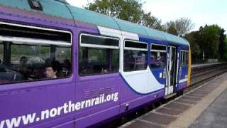 Northern Class 142 Pacer departs Edale [upl. by Inman]