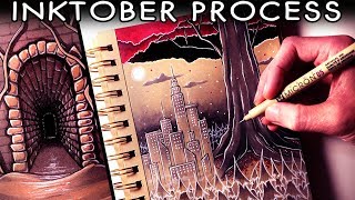 My INKTOBER Process [upl. by Doowrehs451]