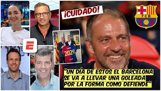 Barcelona GOLEA pero SUFRE en defensa El FUERA DE JUEGO no SIEMPRE le va a funcionar  Exclusivos [upl. by Adnorrehs]