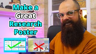 What makes a great research poster Good and Bad Examples [upl. by Gristede]