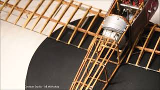 I Built Aircraft Biplan  Sopwith Camel  Artesania Latina  Part 18 [upl. by Maroney]