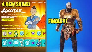 Fortnite Avatar Update  Kratos amp Free Battle Pass [upl. by Dnomra]