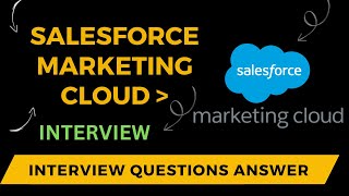 Salesforce Marketing Cloud Interview Question amp Answers  Digital Marketing with Gaurav  SFMC [upl. by Beatriz388]