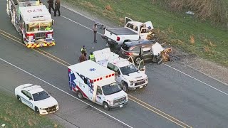 What caused the fatal Johnson County car collision that killed six and injured three more [upl. by Ras907]