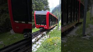 🇨🇭 Steepest cogwheel train in the world Mount Pilatus Switzerland [upl. by Larkin]