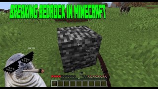 Breaking bedrock until I get 2k subs bedrock ew vversion fyp minecrft loop minecrft [upl. by Zetneuq]