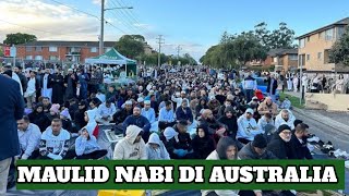 RIBUAN MUSLIMS MAWLID NABI DI SYDNEY AUSTRALIA [upl. by Ggerk]