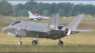 NATO Tiger Meet 2024 Lockheed Martin F35A Netherlands Royal Air Force FHD [upl. by Kai]