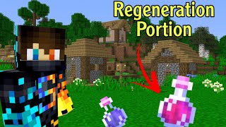 How to Make Regeneration Portion in Minecraft  javaBedrock Edition [upl. by Haet]