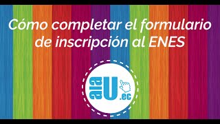 Cómo completar el Formulario de inscripción ENESSENESCYT  PASO 2 [upl. by Amalita135]