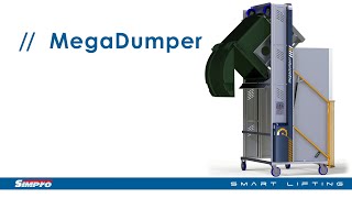 MegaDumper®  The heavyduty industrial bin lifter  Simpro [upl. by Jarib]