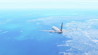 Boeing 737 takeoff from StMaarten  StMaarten to Miami  Infinite Flight Simulator [upl. by Miharbi]