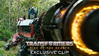 Transformers Rise of the Beasts  quotPrime Meets Primalquot Clip 2023 Movie [upl. by Ezaria]