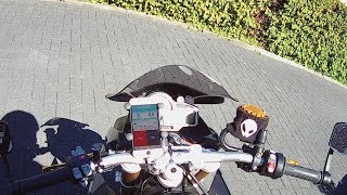 BMW S1000R 0100 kmh Messung GPS APP Fail [upl. by Colbye]