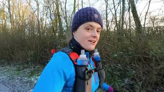 Trail running  Orrell Water Park Carr Mill Dam Crank Hill and Billinge Hill [upl. by Aramo295]