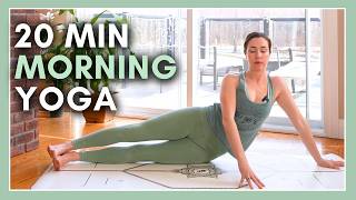 20 min Morning Yoga for All Levels  Daily Yoga Stretches [upl. by Buroker484]