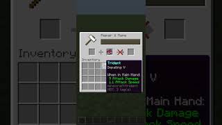 Enchanting Tools in Minecraft Java Edition  Riptide 3 Enchantment Minecraft [upl. by Ainig]