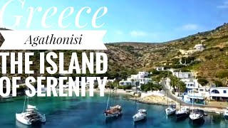 Αγαθονησι το καλοκαίρι με drone  Greece agathonisi the island of Serenity [upl. by Blanch]