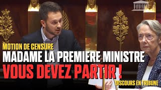 La Première ministre doit démissionner [upl. by Adrienne]