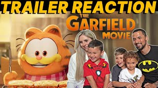 THE GARFIELD MOVIE 2024 Teaser Trailer REACTION  Chris Pratt  Samuel L Jackson  The Venturas [upl. by Odnumyer]