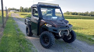 Polaris Ranger 900 with Ranger 1000XP Ultimate Wheels [upl. by Saba]