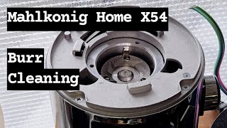 한 달에 한 번하는 말코닉홈 X54 버 청소 mahlkonig home x54 burr cleaning every month [upl. by Peadar]