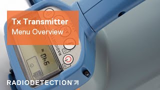 Tx Transmitter  Menu overview [upl. by Yur686]