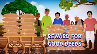 PANCHATANTRA STORIES  REWARD FOR GOOD DEEDS Panchatantra Tales in english Stories in English [upl. by Nyliret812]