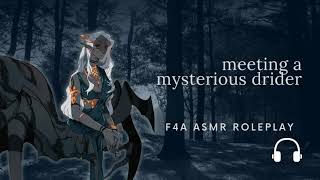 ASMR Roleplay Meeting a Mysterious Drider F4A [upl. by Aninep]