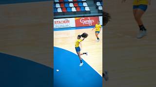 High Jump youtubeshorts shorts handball respect [upl. by Eidnas]