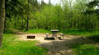 Mauthe Lake Campsites 301432 Kettle Moraine State Forest Northern Unit [upl. by Aitak884]