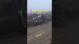 Malton Forest Rally Crash 2023 rally carcrash car [upl. by Eenttirb]