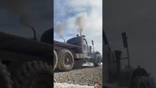 Zil engine starter💨💨 offroad 6x6 zil 157 viralvideo [upl. by Nazus]