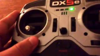 How to bind a spectrum dx5e controller to any dsmx compatible drone [upl. by Kling]