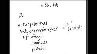 Gen Bio 2 low tech review  protists quiz [upl. by Togram564]