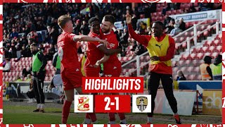 Extended Highlights Swindon Town vs Notts County [upl. by Chandos525]