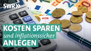 Geldanlage und Versicherungen Finanzen checken und sparen I Marktcheck SWR [upl. by Knobloch]