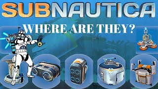 Subnautica  How To Find ModStation Charger Vehicle Bay Scanner Room etc [upl. by Starbuck]