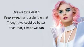 Katy Perry Chained To The Rhythm Lyrics [upl. by Rorie]