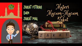 MacamMacam Zakat  Materi Pembelajaran [upl. by Edithe]