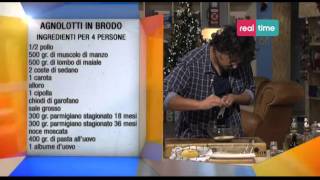 Cucina con Ale agnolotti in brodo [upl. by Neram]