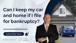 QampA Can I Keep My Car and Home If I File For Bankruptcy [upl. by Talie]